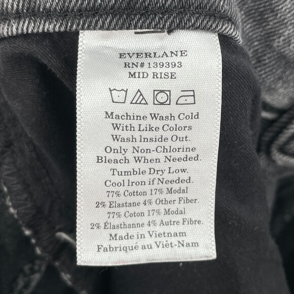 EVERLANE Gray Skinny Stretch Jeans Size 24 - Picture 7 of 7
